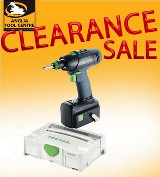 FESTOOL 564340 T18+3 18V LITHIUM ION DRILL DRIVER 2 X 2.6Ah BATTERIES