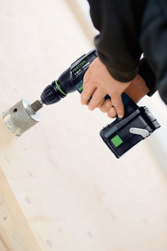 FESTOOL 564340 T18+3 18V LITHIUM ION DRILL DRIVER 2 X 2.6Ah BATTERIES