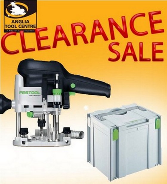 FESTOOL 574230 OF1010 EBQ-PLUS GB 1/4" ROUTER 240V (SUPPLIED IN OLD STYLE SYSTAINER CASE)