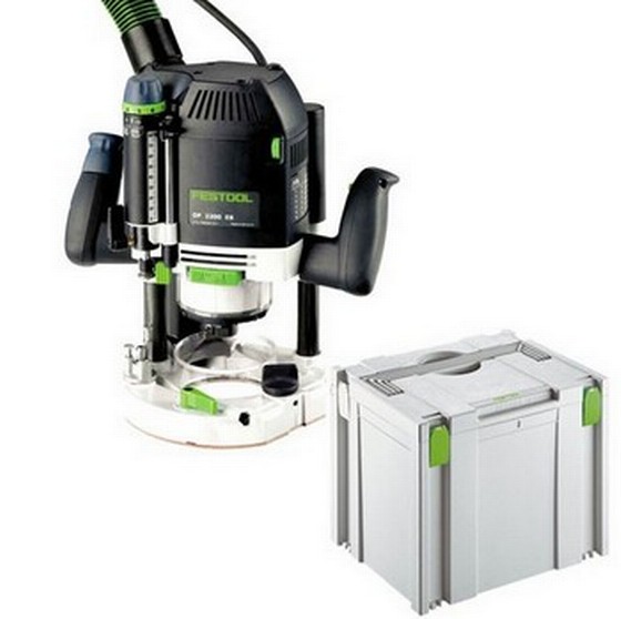 FESTOOL 574275 2200W OF2200 EB-PLUS 1/2" ROUTER 240V (SUPPLIED IN ORIGINAL SYSTAINER CASE)