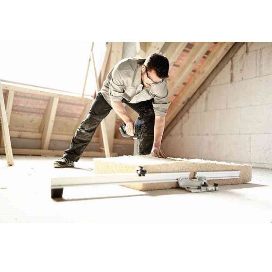 Festool 574821 Isc-240-li-eb-basic 18v Insulation Saw With Guide Rail