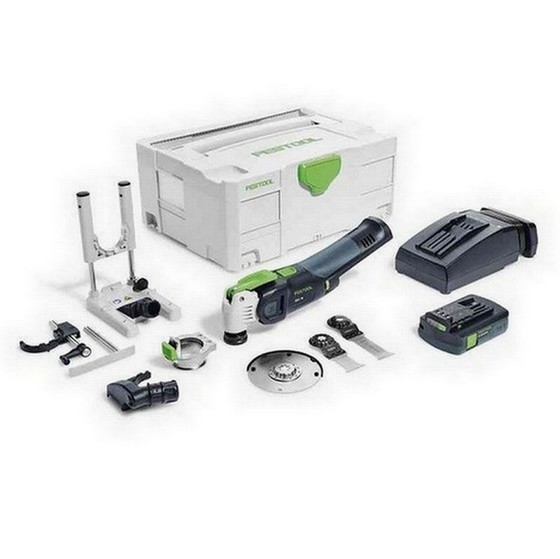 Festool 574852 18v Vecturo Oscillating Multi Tool Set Anglia Tool Centre