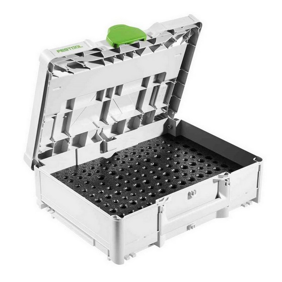 FESTOOL 576835 SYSTAINER CASE WITH FOAM INSERT FOR CUTTERS SYS-OF D8/D12 (CUTTERS NOT INCLUDED)