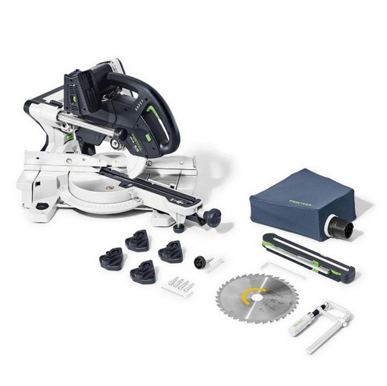 FESTOOL 577775 CORDLESS SLIDING COMPOUND MITRE SAW KSC 60 EB-BASIC KAPEX