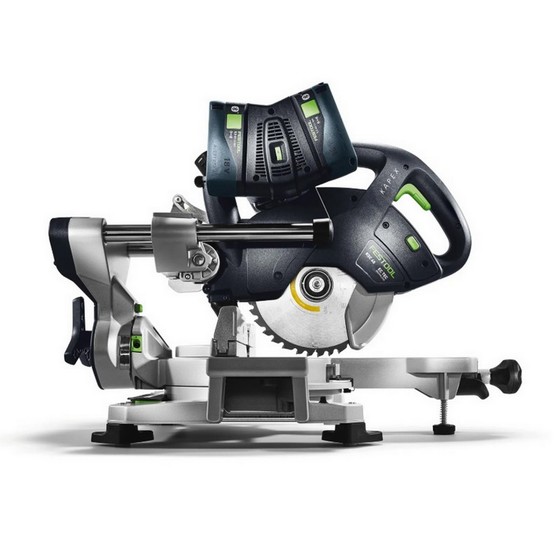 FESTOOL 577775 CORDLESS SLIDING COMPOUND MITRE SAW KSC 60 EB-BASIC KAPEX