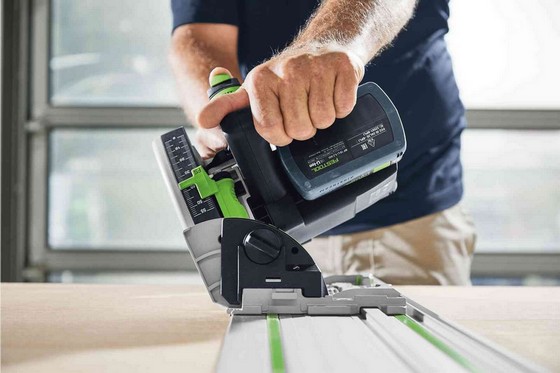 FESTOOL 578738 CORDLESS PLUNGE SAW TSC 55 KEB-BASIC GB (TWIN BATTERY VERSION)