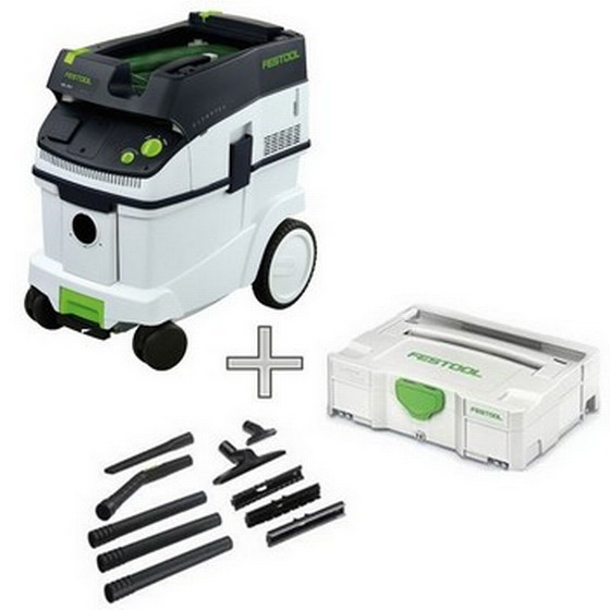 FESTOOL 583843 CTL36 36 LITRE CLEANTEX DUST EXTRACTOR 110V + FREE CLEANING KIT