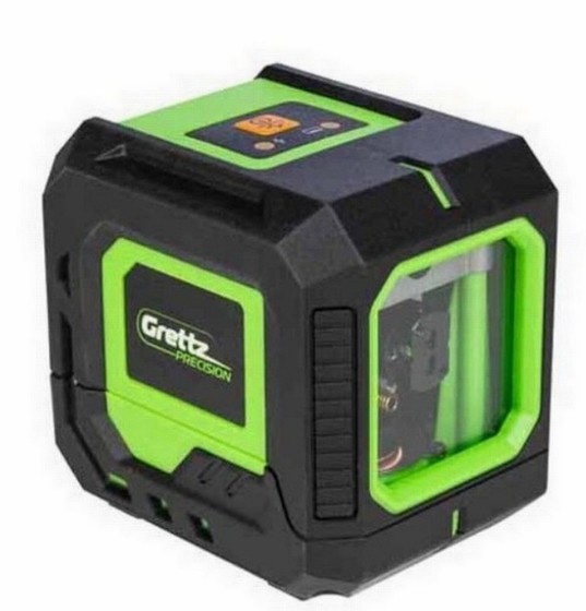 GRETTZ G2D MINI CROSS LINE GREEN BEAM LASER INC TRIPOD