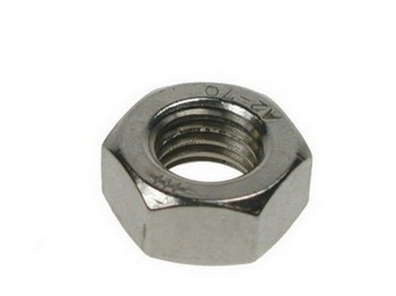 Hexagon Full Nuts M12 Bright Zinc Plated