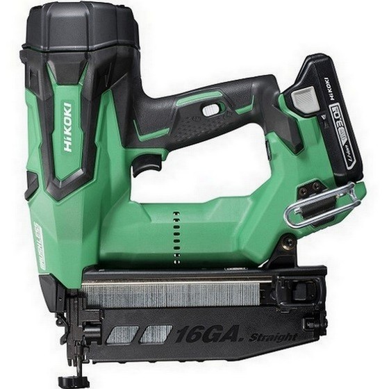 HIKOKI NT1865DM/JXZ 18V BRUSHLESS 16 GAUGE STRAIGHT BRAD NAILER 2 X 3.0AH LI-ION BATTERY