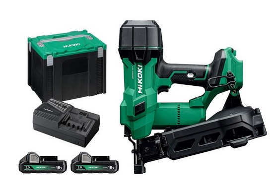 HIKOKI NV1845DAJXZ 18V COIL NAILER 2 X 2.0AH LI-ION BATTERIES