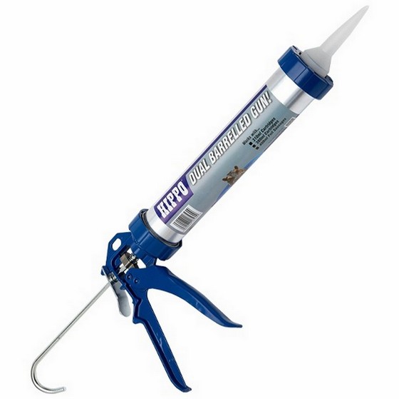 HIPPO DUEL BARRELLED H18560 SEALANT GUN LONG 