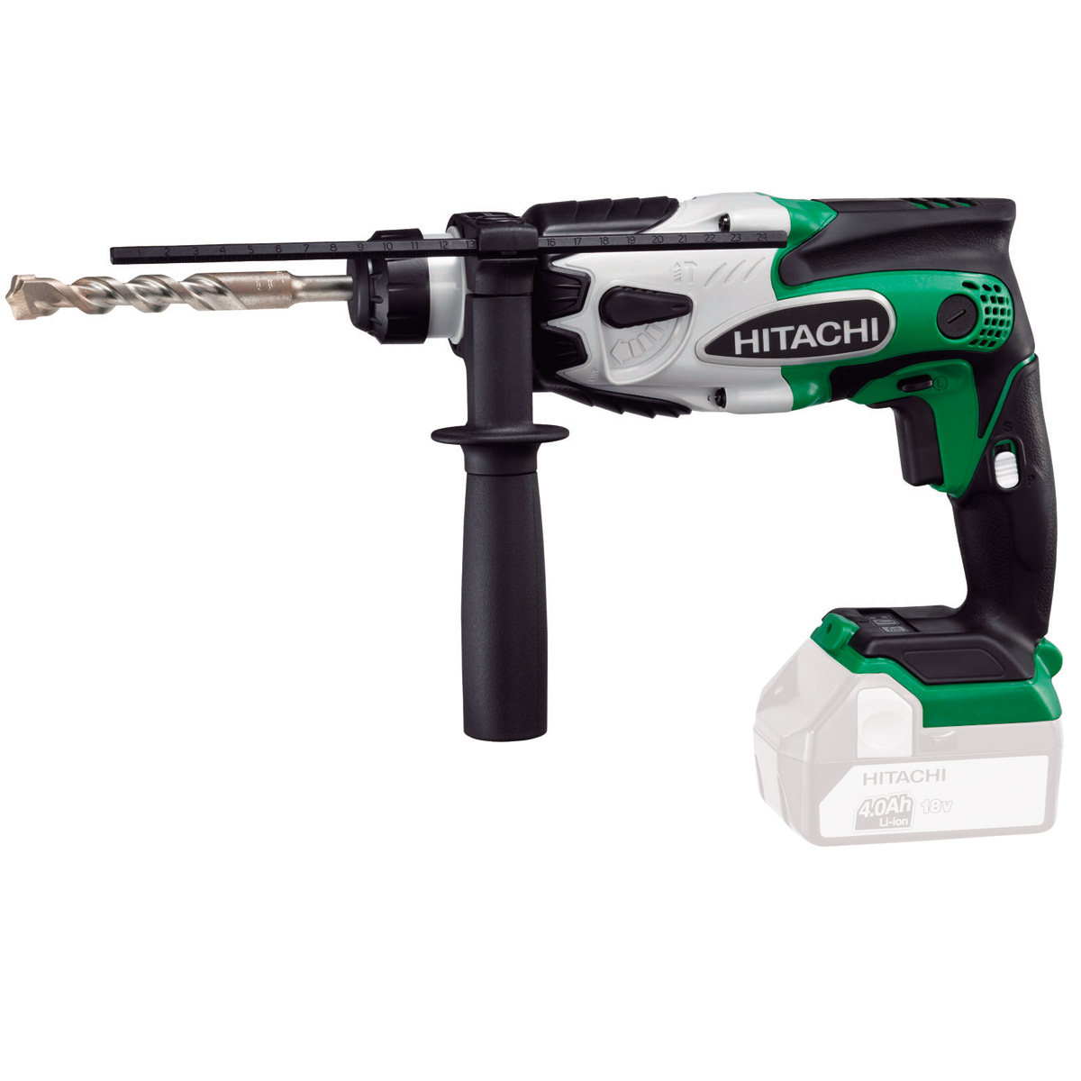 Hitachi H60mc/j1 Sds Max 1300w Demolition Hammer 10kg 240v