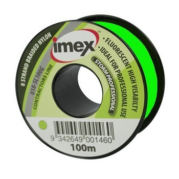 IMEX 018-SL100L STRING LINE 100m LIME