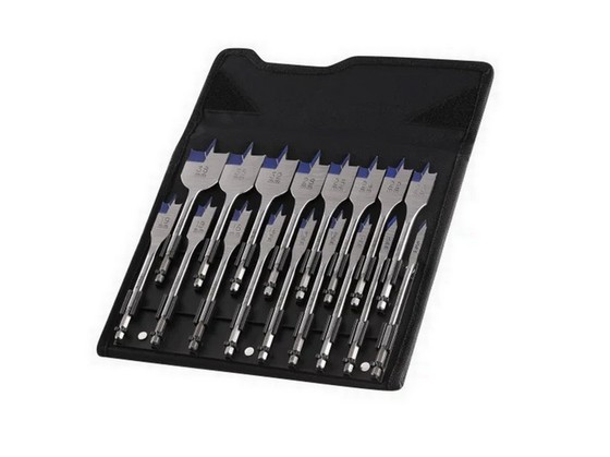 IRWIN XMS23FBIT17 BLUE GROOVE FLAT BIT SET 17PC
