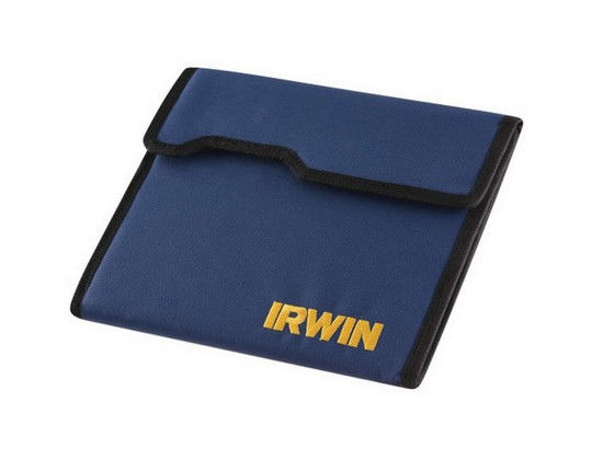 IRWIN XMS23FBIT17 BLUE GROOVE FLAT BIT SET 17PC