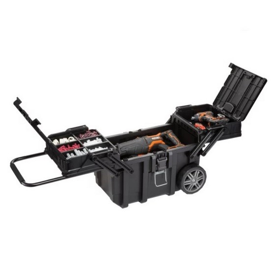 Keter Roc Ket17203037 Wheeled Job Box 57 Litres Anglia Tool Centre