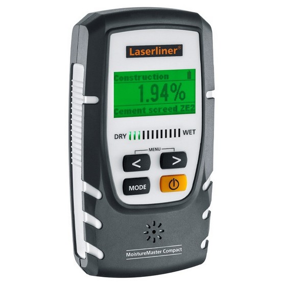 LASERLINER MOISTUREMASTER PROFESSIONAL MATERIAL MOISTURE MEASUREMENT