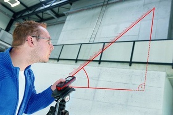 LEICA 776148 DISTRO D3A LASER DISTANCE MEASURE + ANGLE FINDER FUNCTION 100M RANGE