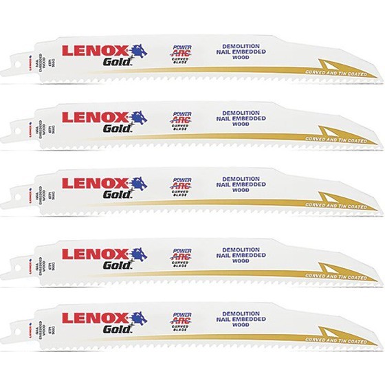 Lenox 21089960GR Lame De Scie Alternative Lenox Gold Sloop 960g 229x22x16mm 10tpi 5 Packs