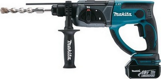 MAKITA BHR202RF 18V SDS+ HAMMER DRILL 1 X 3.0ah Li-ion BATTERY, BATTERY CHARGER AND CARRY CASE
