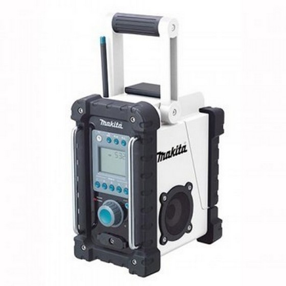 MAKITA BMR100W WHITE SITE RADIO 240V