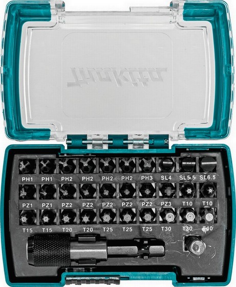 MAKITA D-74762 32 PIECE SCREW BIT SET