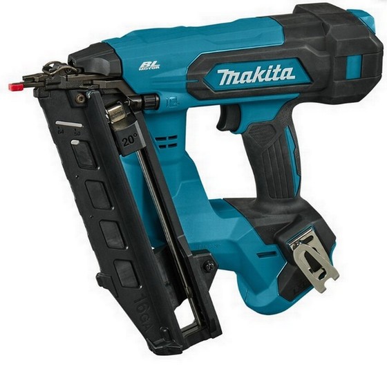 MAKITA DBN610ZJ 18v LXT BRUSHLESS ANGLED FINISHING NAILER 16GA (BODY ONLY)