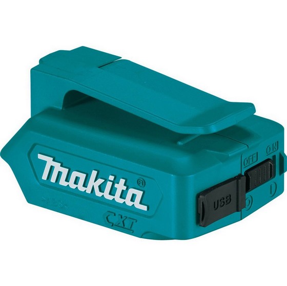 MAKITA DEAADP06 BODY ONLY 10.8v CXT USB ADAPTOR NO BATTERIES OR CHARGER