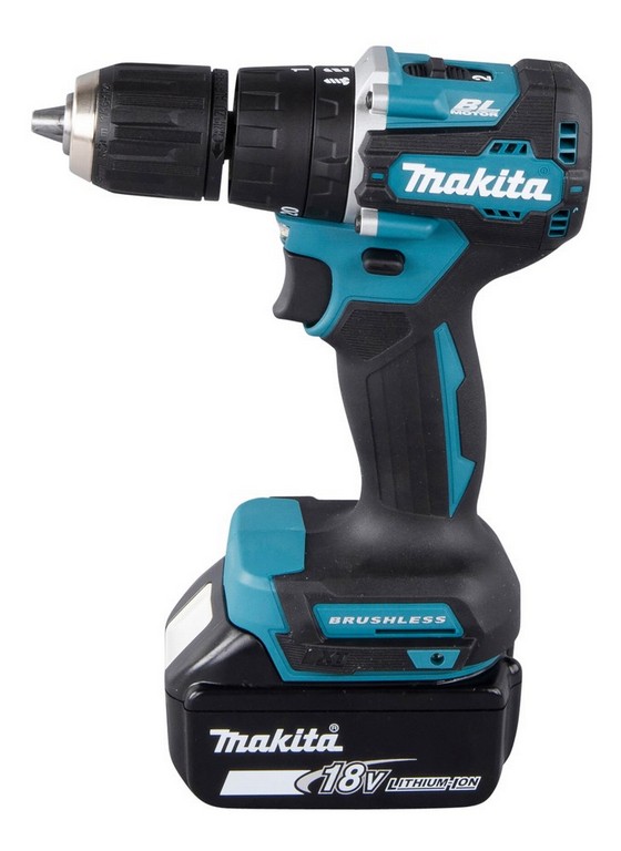 MAKITA DHP487SF 18V LXT BRUSHLESS COMBI HAMMER DRILL  1 x 3.0ah LI-ION BATTERY & CHARGER +FREE MAKPAK CARRY CASE