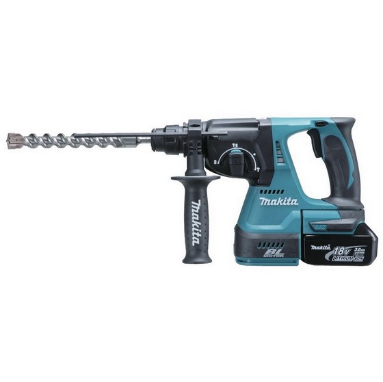 MAKITA DHR242RTS 18v LXT SDS+ HAMMER DRILL WITH 2 x 5.0ah LI-ION BATTERIES (SUPPLIED IN MAKPAK)