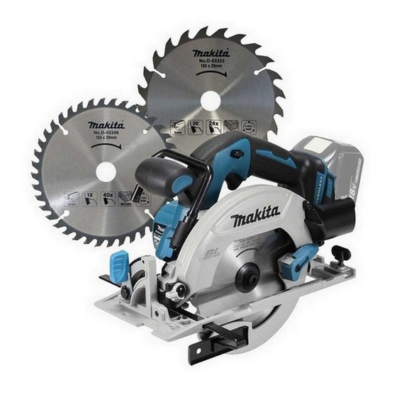 MAKITA DHS680Z 18V BRUSHLESS CIRCULAR SAW (BODY ONLY + X2 FREE OF CHARGE BLADES (WORTH £30)