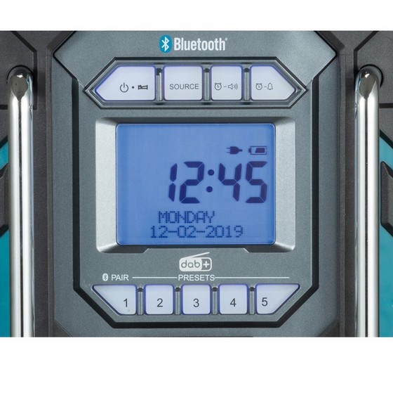 MAKITA DMR301 DAB/DAB+ JOB SITE RADIO WITH BLUETOOTH (BODY ONLY)