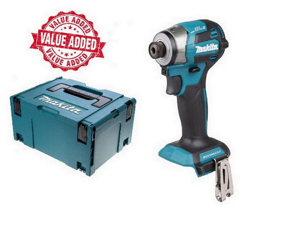 MAKITA DTD173Z 18v LXT BRUSHLESS IMPACT DRIVER (BODY ONLY) + FREE TYPE 3 CASE 