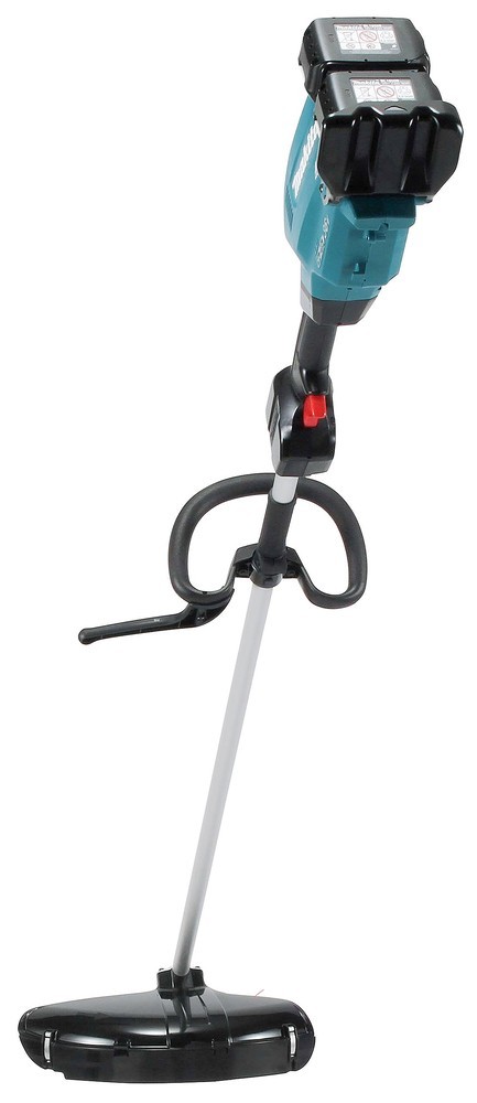 MAKITA DUR369LPT2 36v TWIN 18v BRUSHLESS LINE TRIMMER 2 x 5.0ah & DC18RD DOUBLE CHARGER