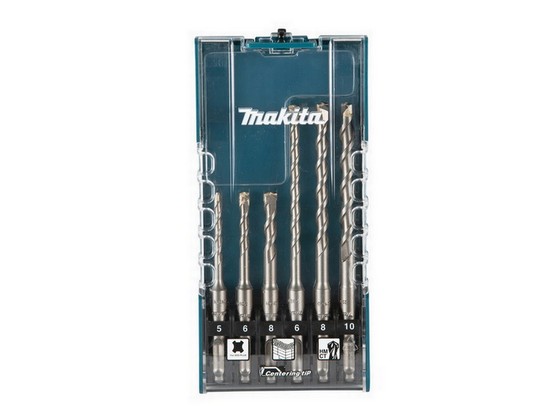 MAKITA E-15730 6 PIECE SDS + TCT BIT SET