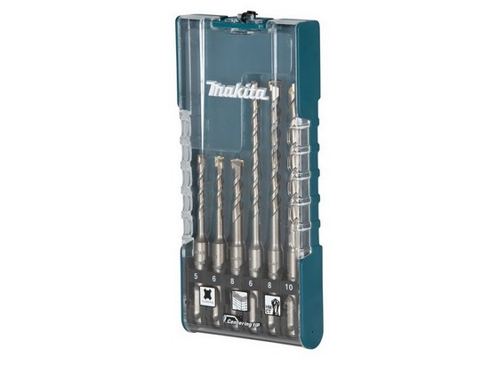 MAKITA E-15730 6 PIECE SDS + TCT BIT SET