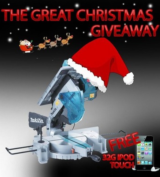 Makita LH1200FL Combination Table Top Mitre Saw 305mm 110V WITH FREE 32GIG IPOD TOUCH!