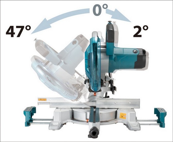 MAKITA LS1110F/2 260mm SLIDE COMPOUND MITRE SAW 240v