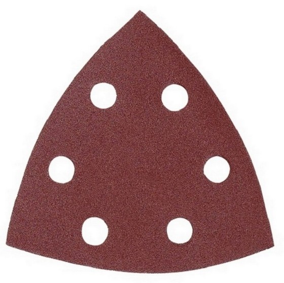MAKITA P-33261 PACK OF 10 94mm DELTA SANDING SHEETS 60 GRIT RED