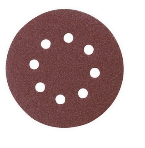 MAKITA P-43583 VELCRO BACKED SANDING DISCS 180 GRIT 125MM (PACK OF 10)