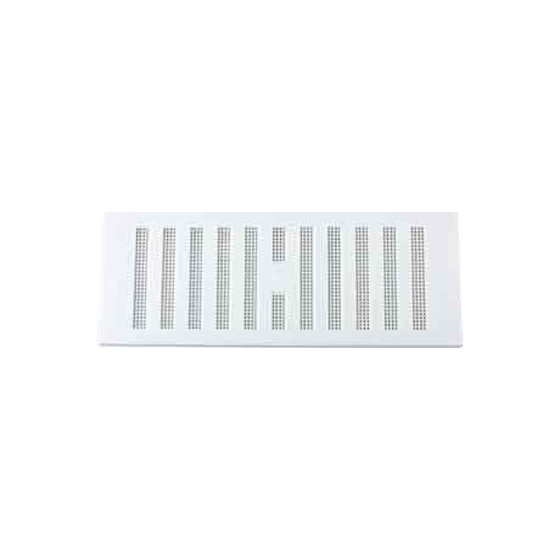 MAP HARDWARE 903-02 ADJUSTABLE HIT AND MISS VENT WITH FLYSCREEN 76X229MM WHITE 