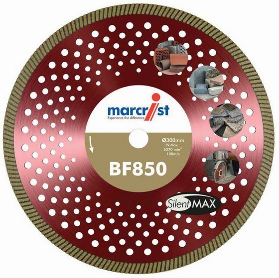 MARCRIST A BF850 300 X 22MM SILENT MAX BLADE 1202.0300.20
