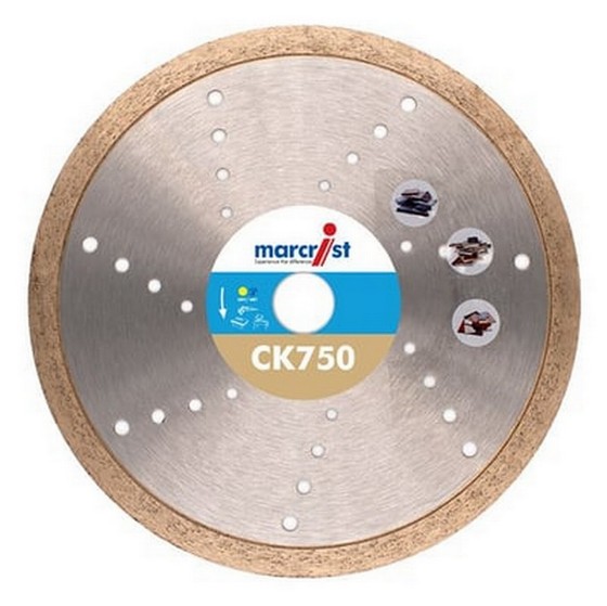 MARCRIST CK750 115 X 22.2MM DIAMON PRECISION TILE CUTTING BLADE 1125.0115.22