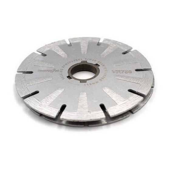 MARCRIST VR750 TW BLADE MORTAR RAKE 115 X 22.2MM KIT 2390.0115.22