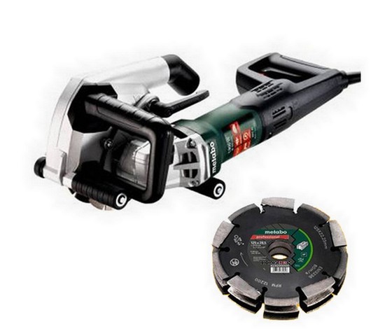 METABO 604040610 MFE40 110v WALL CHASER 125mm INCLUDES TRIPLE BLADE