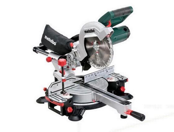 METABO KGS216M 216mm SLIDE CROSSCUT MITRE SAW 240V + 2ND BLADE FREE OF CHARGE