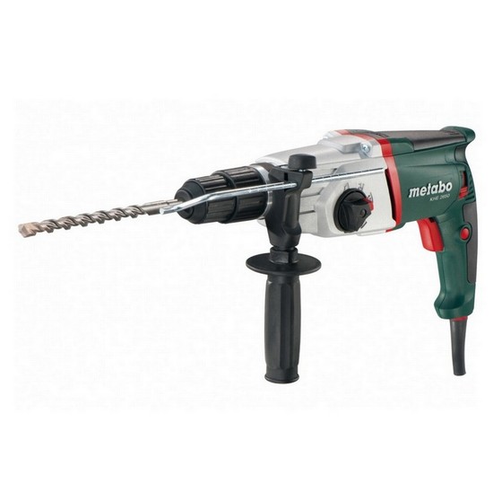 Metabo Khe 2650 850w 2.3j 3 Function Sds+ Drill With 3 Jaw Quick Change