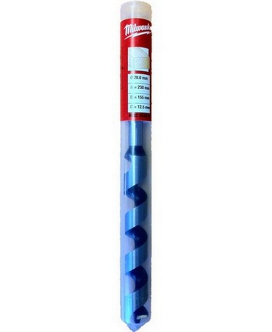 MILWAUKEE 4932363687 AUGER BIT 20MM WIDE 230MM LONG
