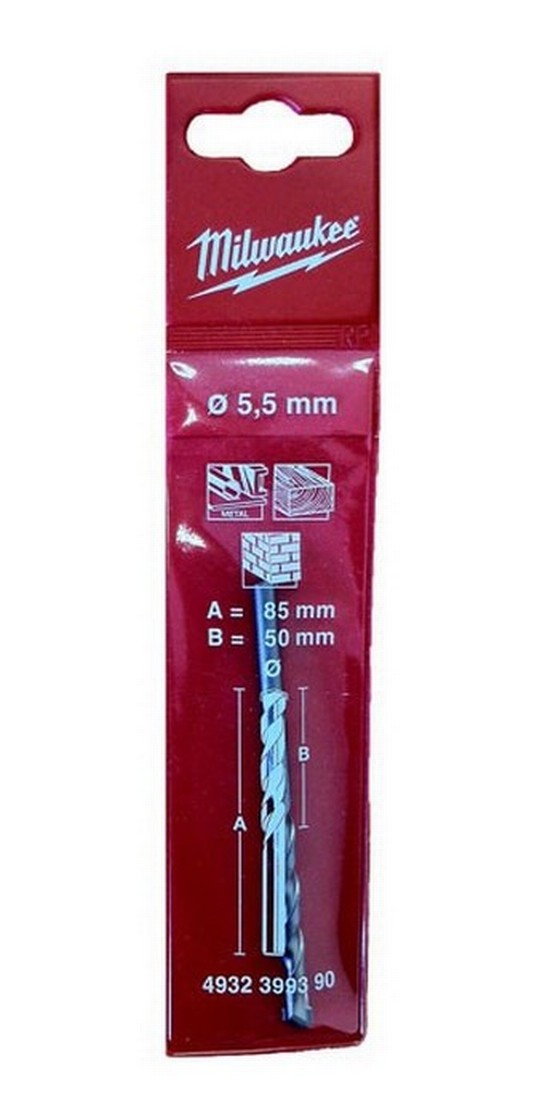 MILWAUKEE 4932399392 MULTI PURPOSE DRILL BIT 7.0MM X 100MM